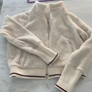 Womens Fuzzy Athleta Coat